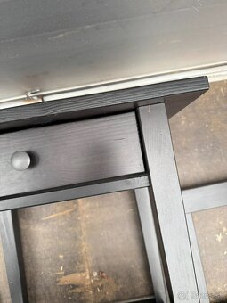 Posteľ a nočné stolíky HEMNES - 7