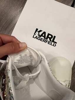 Karl Lagerfeld damske kožene tenisky č.36 - 7
