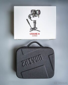 Predám gimbal Zhiyun Crane 4 Combo – ako nový - 7