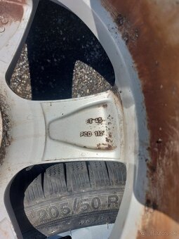 ELEKTRÓNY+PNEUMATIKY ŠKODA R17 5X112 6JX17 ET45 - 7