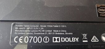 Lenovo YOGA Tablet 2-1051l Win 10 - 7