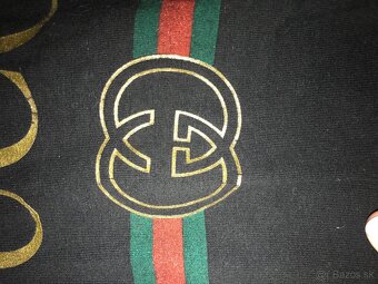 GUCCI black damske tricko S - 7