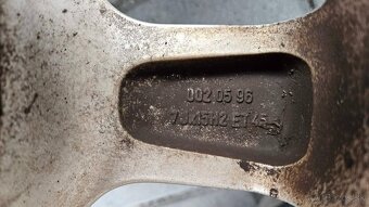 134. sada letní kola 195/65 r15 5x112 - 7