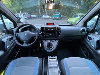Peugeot Partner Tepee 1.6HDI 68kW klima ČR 2012 90tkm STK - 7