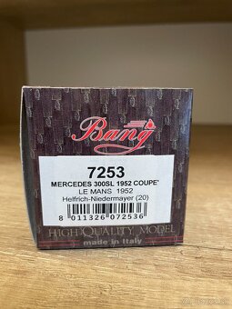 1:43 Mercedes-Benz 300 SL Coupe Le Mans 1952 (Bang) - 7