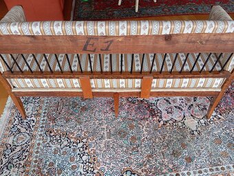 AKCIA ✨Vzácna Biedermeier pohovka z r. 1830✨ - 7