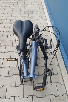 Predám Skladací bicykel Fold 120 modrý - 7