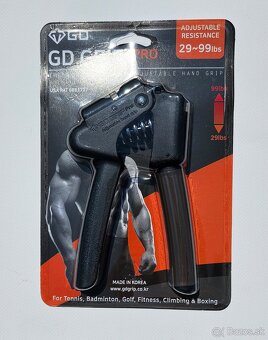 GD GRIP PRO (hnedý) - posilňovač úchopu ruky, zápästia a prs - 7