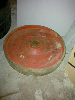 Železné kotúče/závažia 2x15kg, 2 x 20 kg,2 x 25 kg,2 x 30 kg - 7