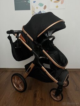 Nový detský kočiar (kočík) - 3kombinácia - 7