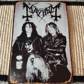 Metal CD,Siltovky,Textil poster flag,nášiviky,kovová tabula - 7