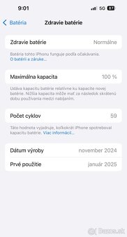 IPHONE 16 PRO 256GB natural titanium, komplet, ZÁRUKA 1/2027 - 7