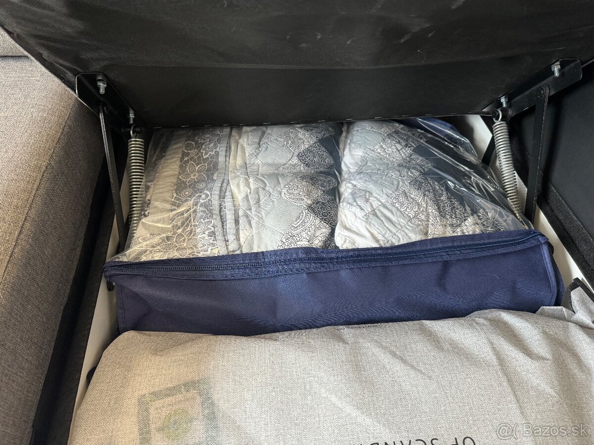 Predám rozkladaciu sedaciu súpravu s úložným priestorom - 8