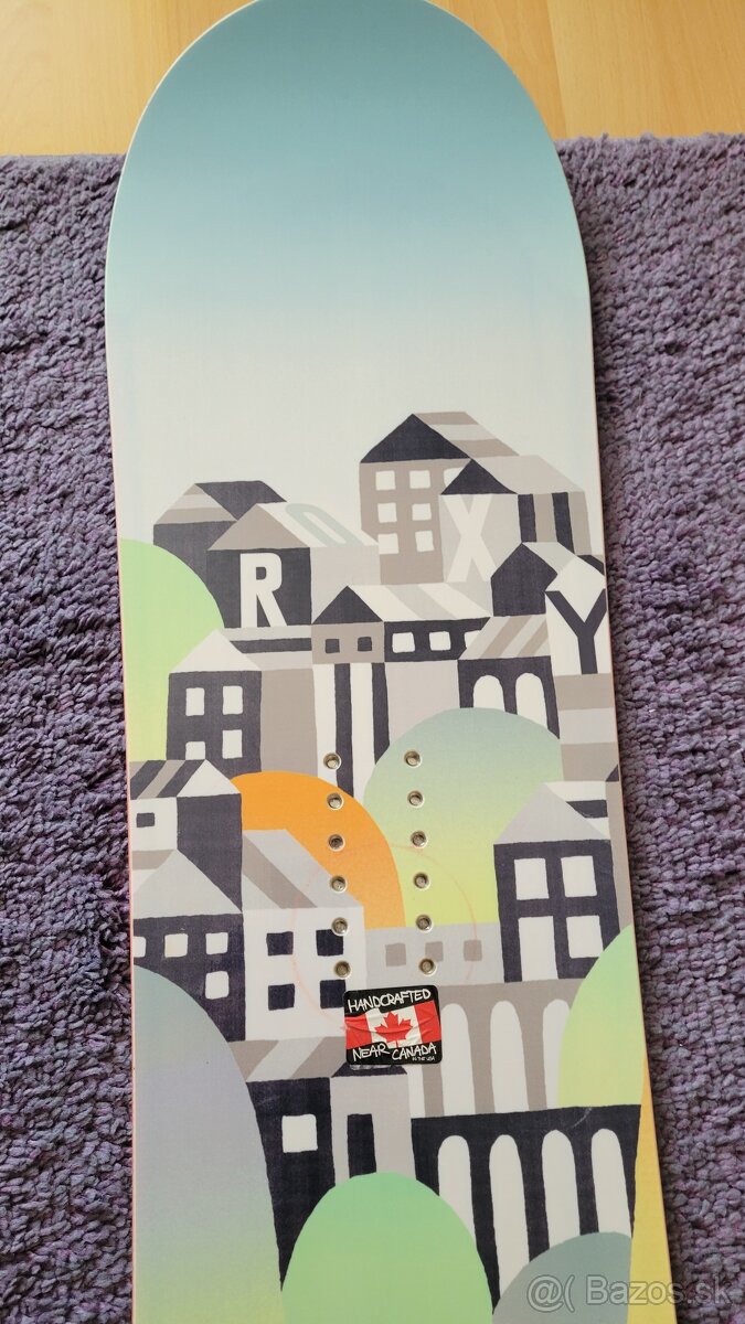 Snowboard a viazanie 145cm dlzka - 8