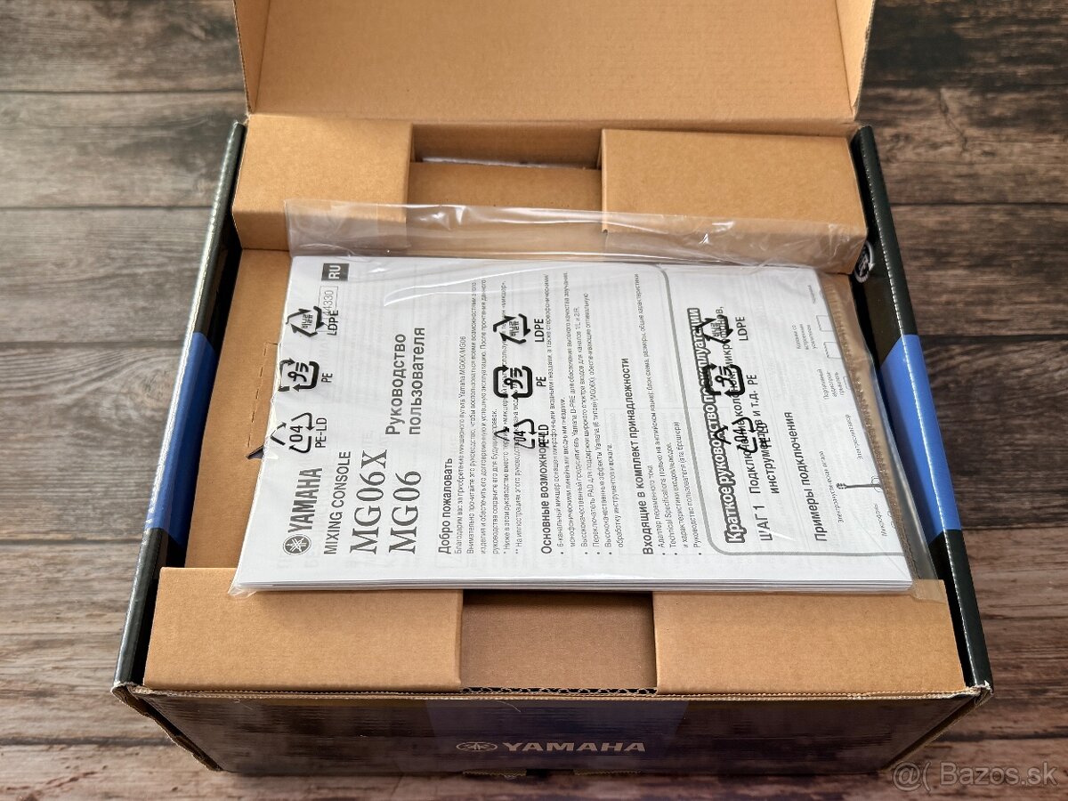 Yamaha MG06X Analógový mixpult - 8