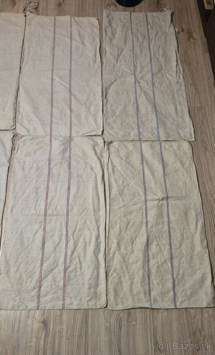 Predám vrecia ušité z domáceho tkaného plátna - 8