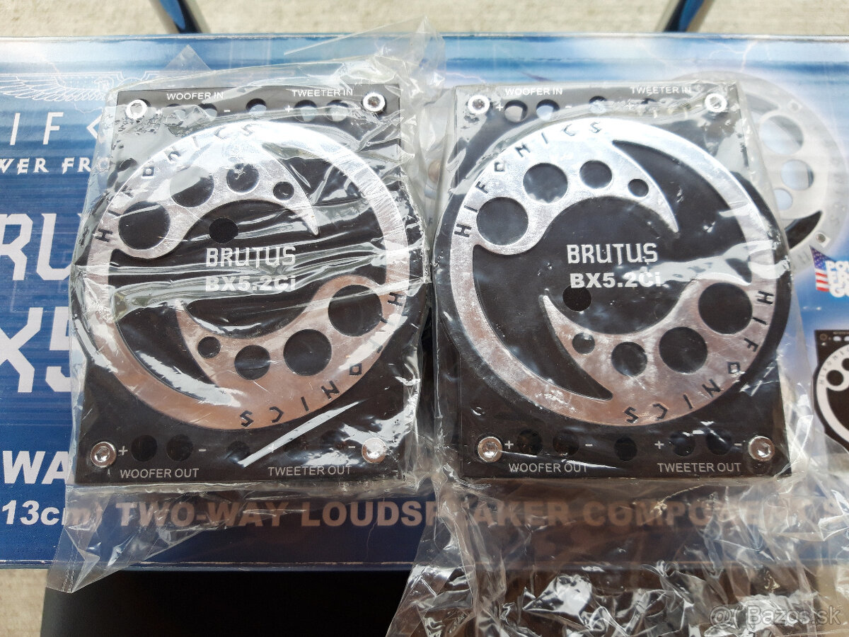 13cm HIFONICS BRUTUS-2 SETY KOMP. REPRO-POWER FROM THE GODS - 8