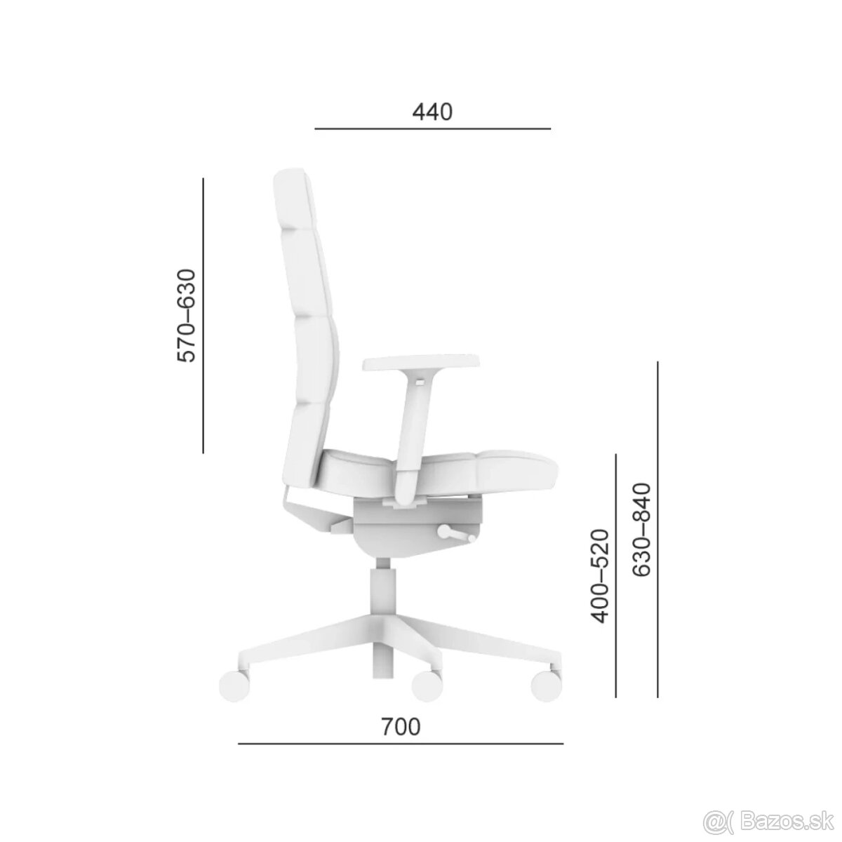 TOP ZĽAVA - Kancelárska stolička LD Seating - 8