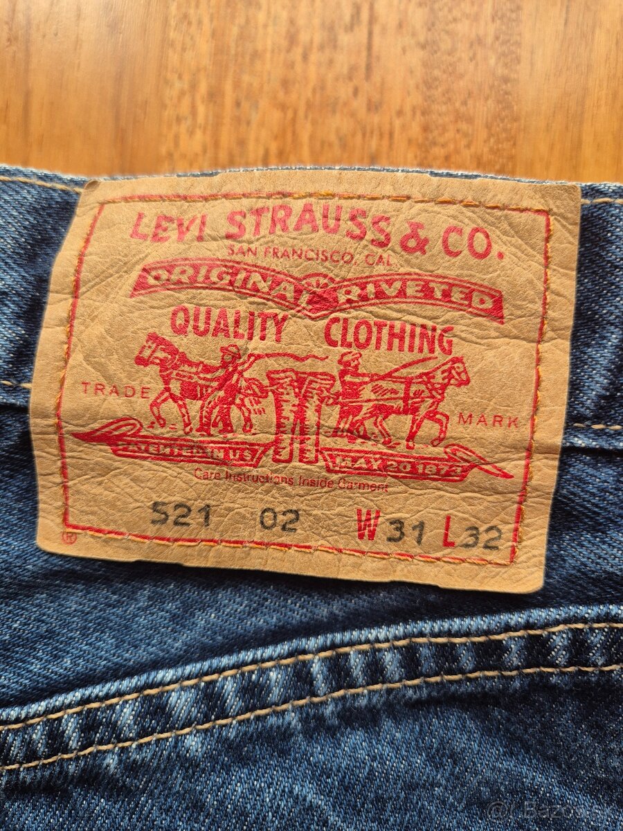 Pánske rifle Levi's veľ. 31 - 8
