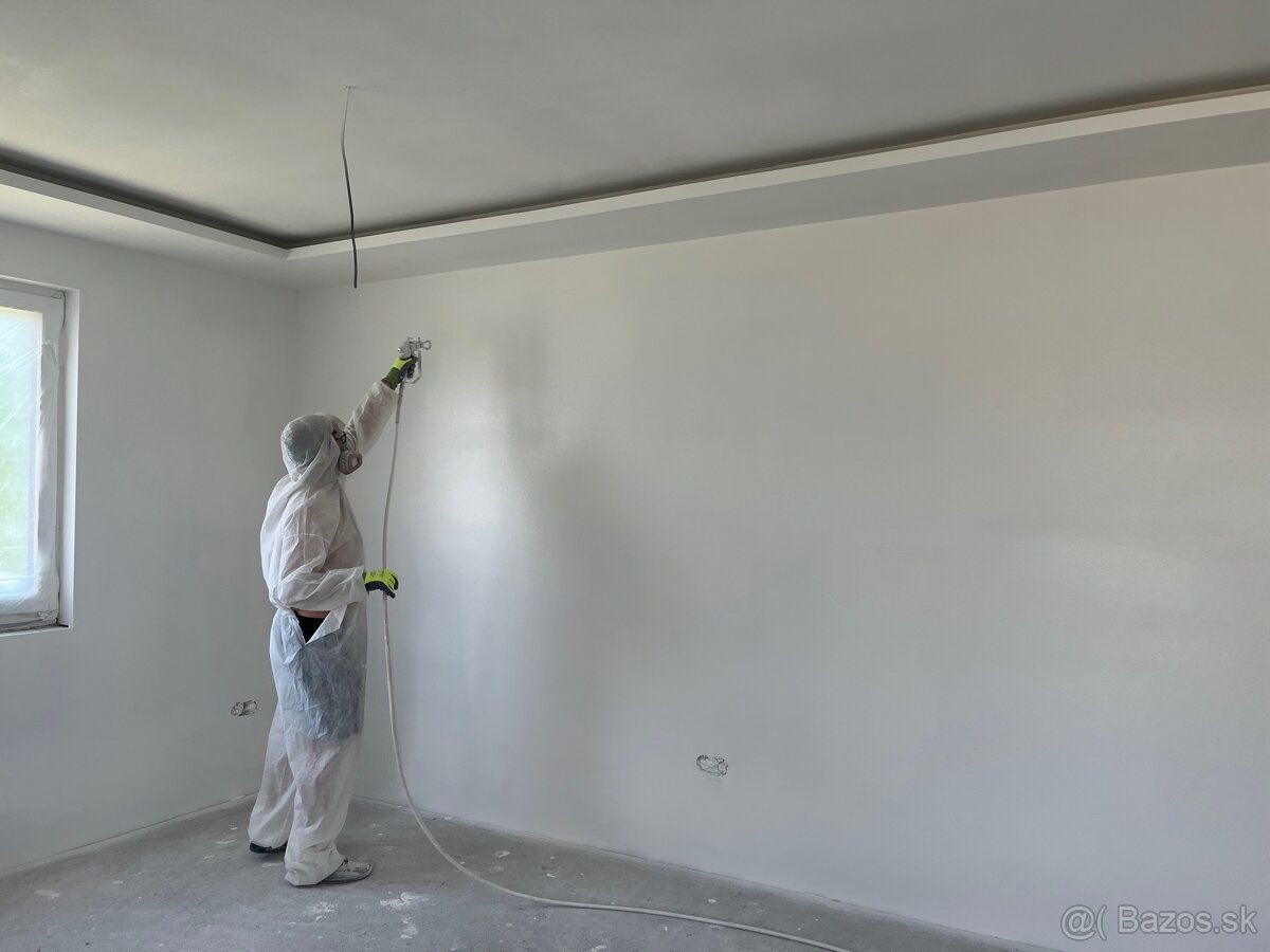 Maľovanie, striekanie - interiéry, domy, byty - 8