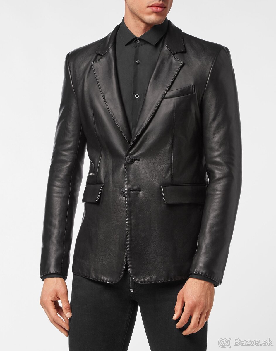 Kožené Sako Philipp Plein - 8