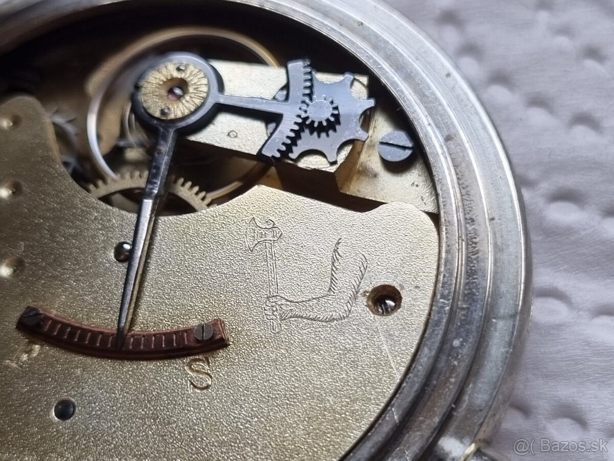 Železničiarské,vreckové hodinky,plan. - 8