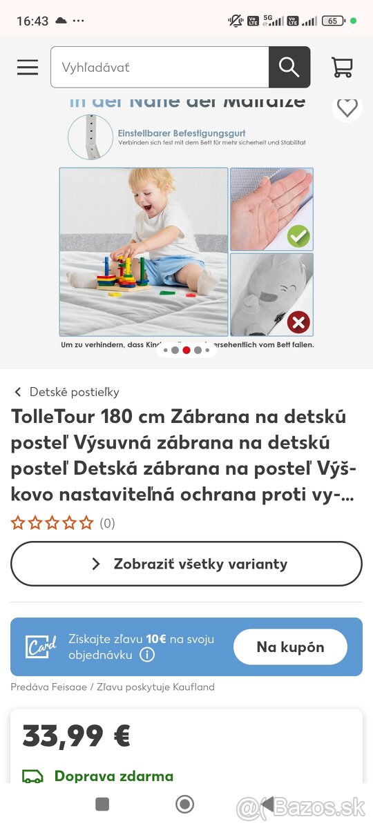 Detská zábrana na postel - 8
