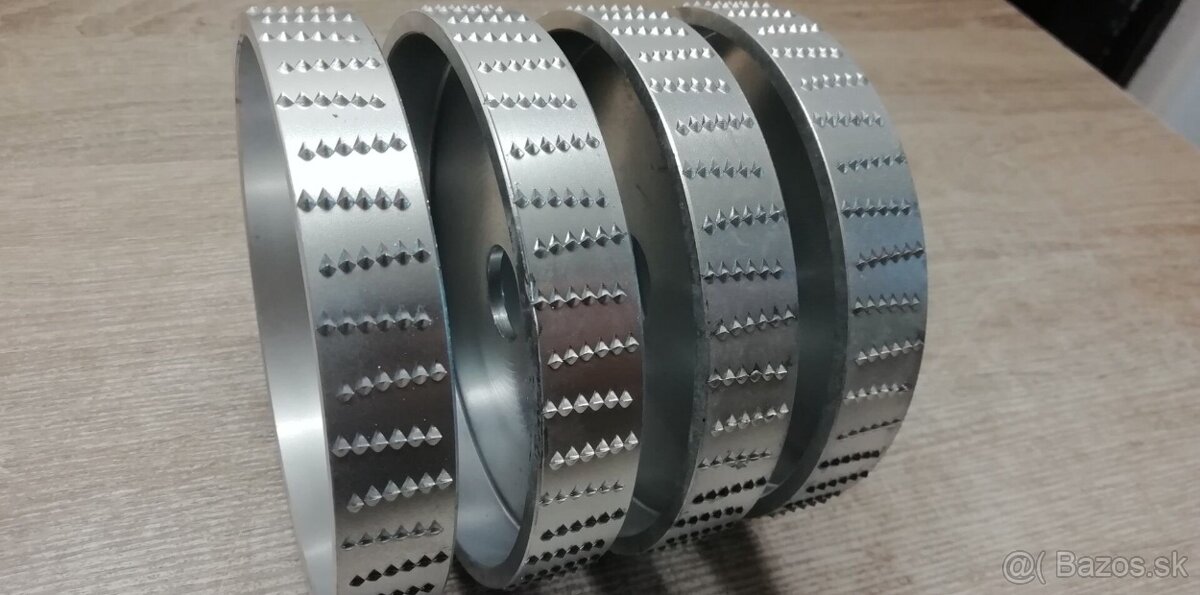 Rašpľové kotúče oblé, ploché, radiálne - 8