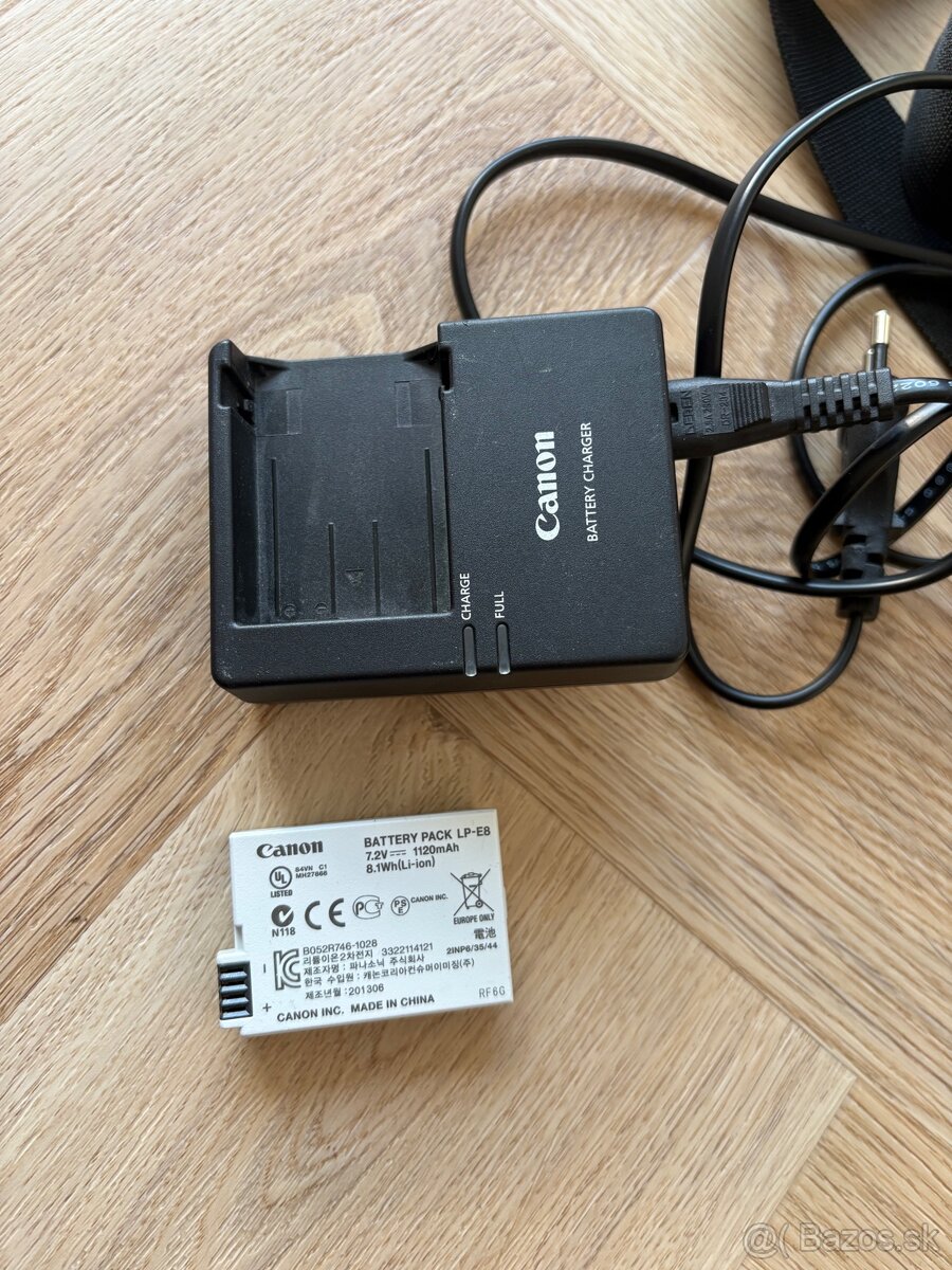 Canon EOS 600D + objektív 18–55mm IS (KIT) + príslušenstvo - 8