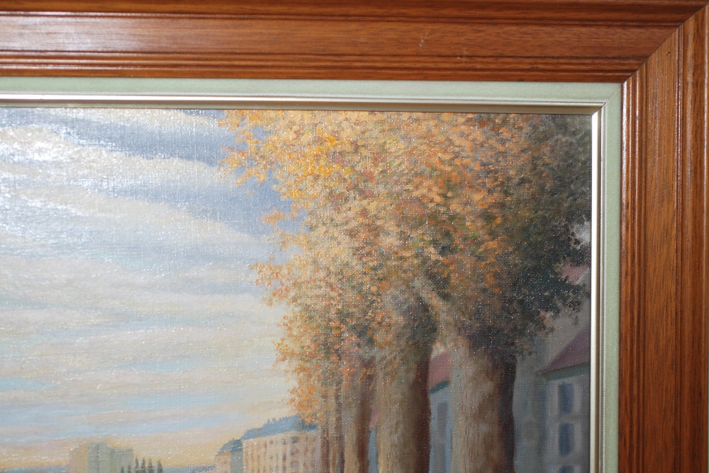 OBRAZ - Olejomaľba - R. Goyard - Výhľad na Seinu - 8