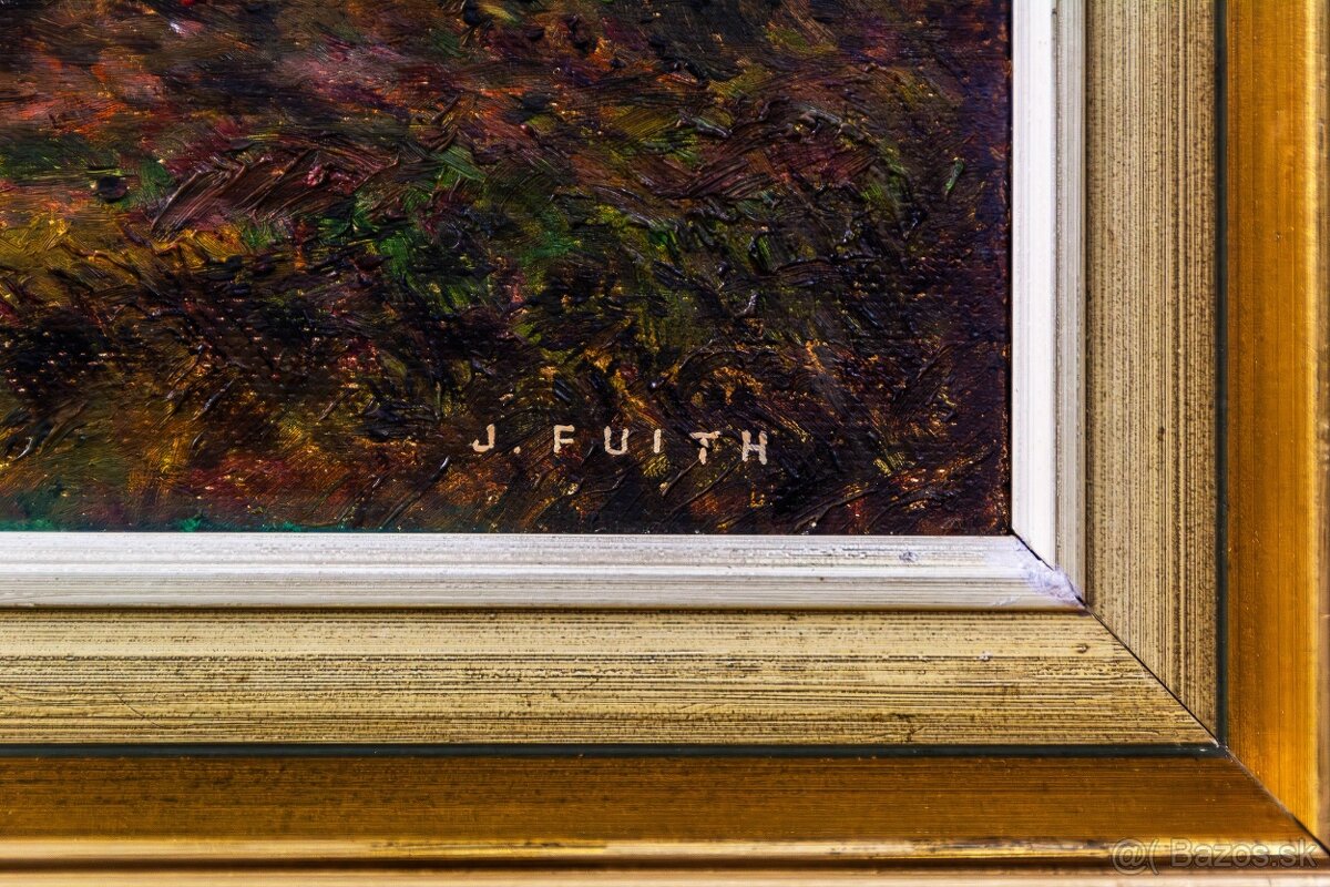 Atlantické pobrežie v okolí Royan , J.Fuith , olej na sololi - 8