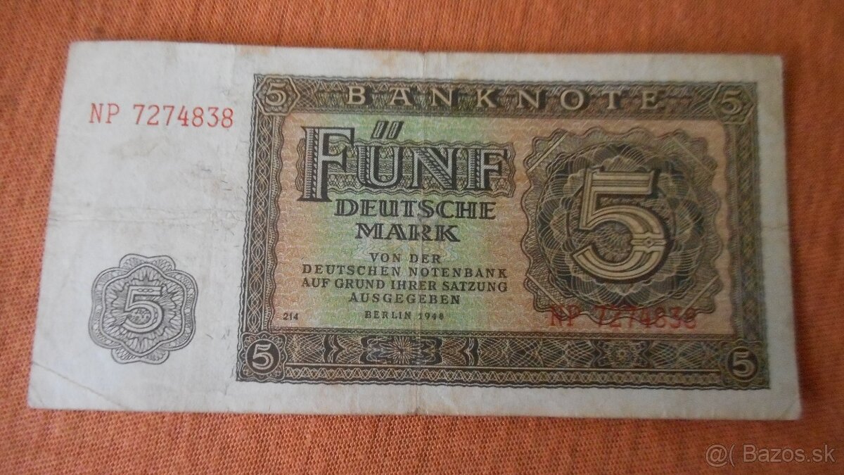 Bankovky - Nemecko 8 - 8