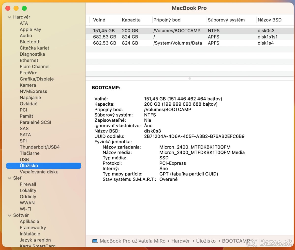 MacBook Pro 13" 2017 8GB/1TB - 8