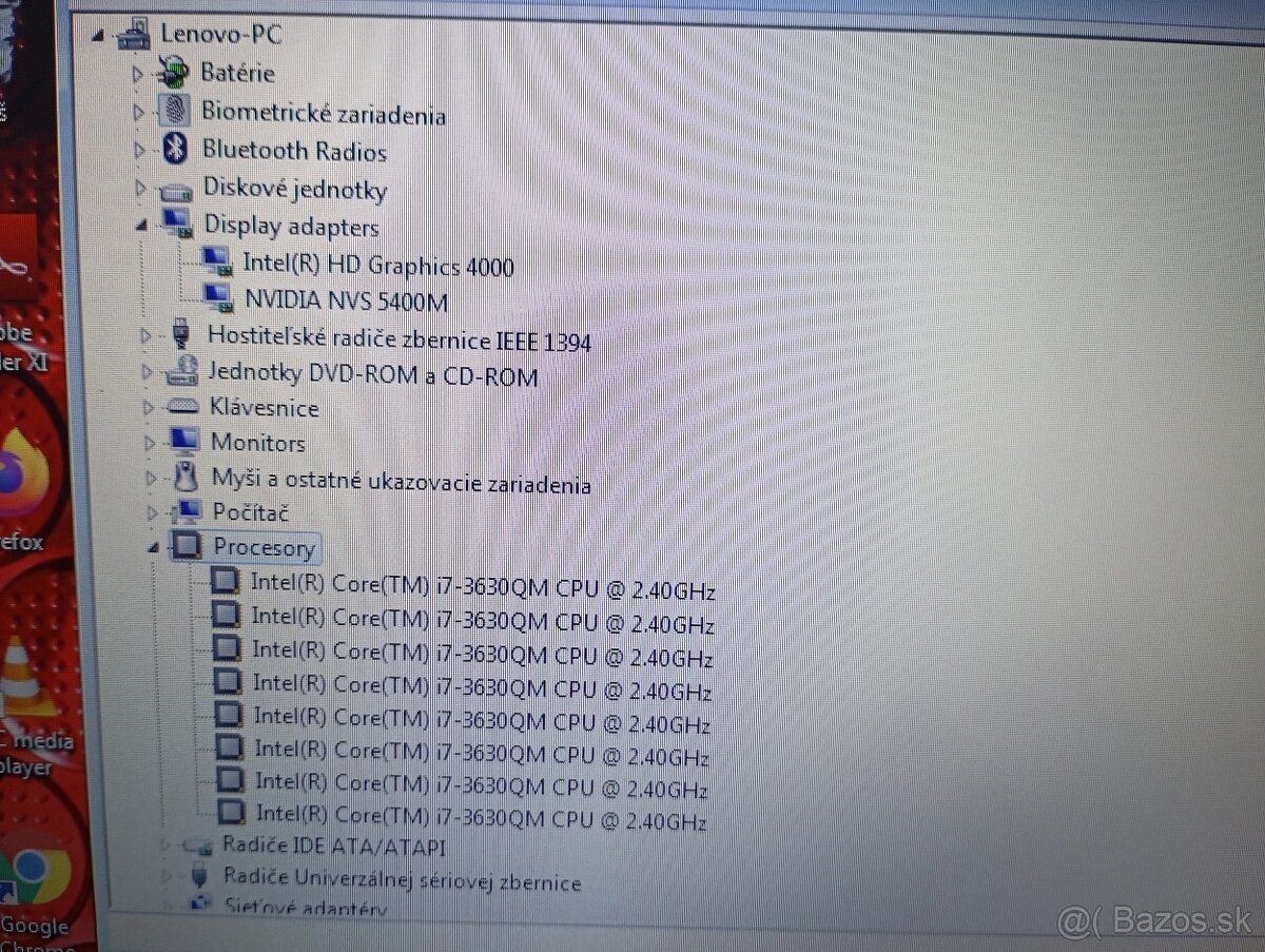 predám Lenovo Thinkpad t530 / Intel core i7 / Windows 7 - 8