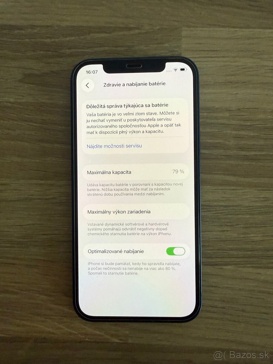 Predám iPhone 12 64GB modrý + obaly a sklá - 8