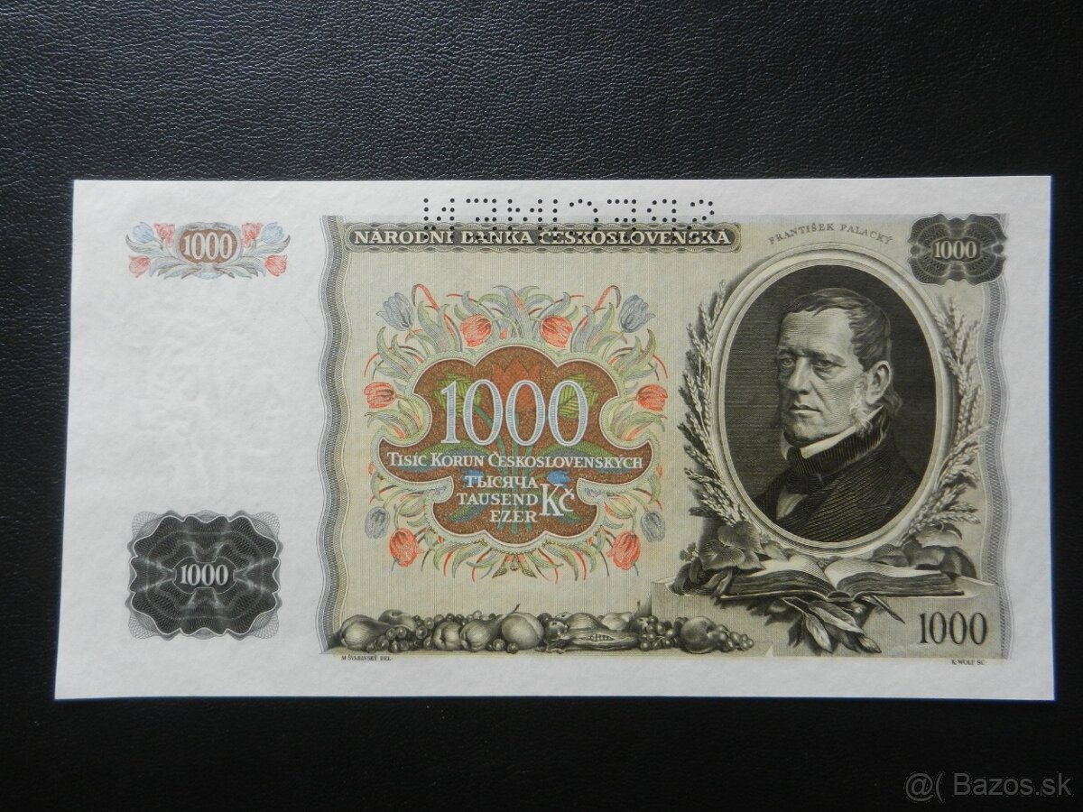 Bankovky 1 rep. a iné - 8