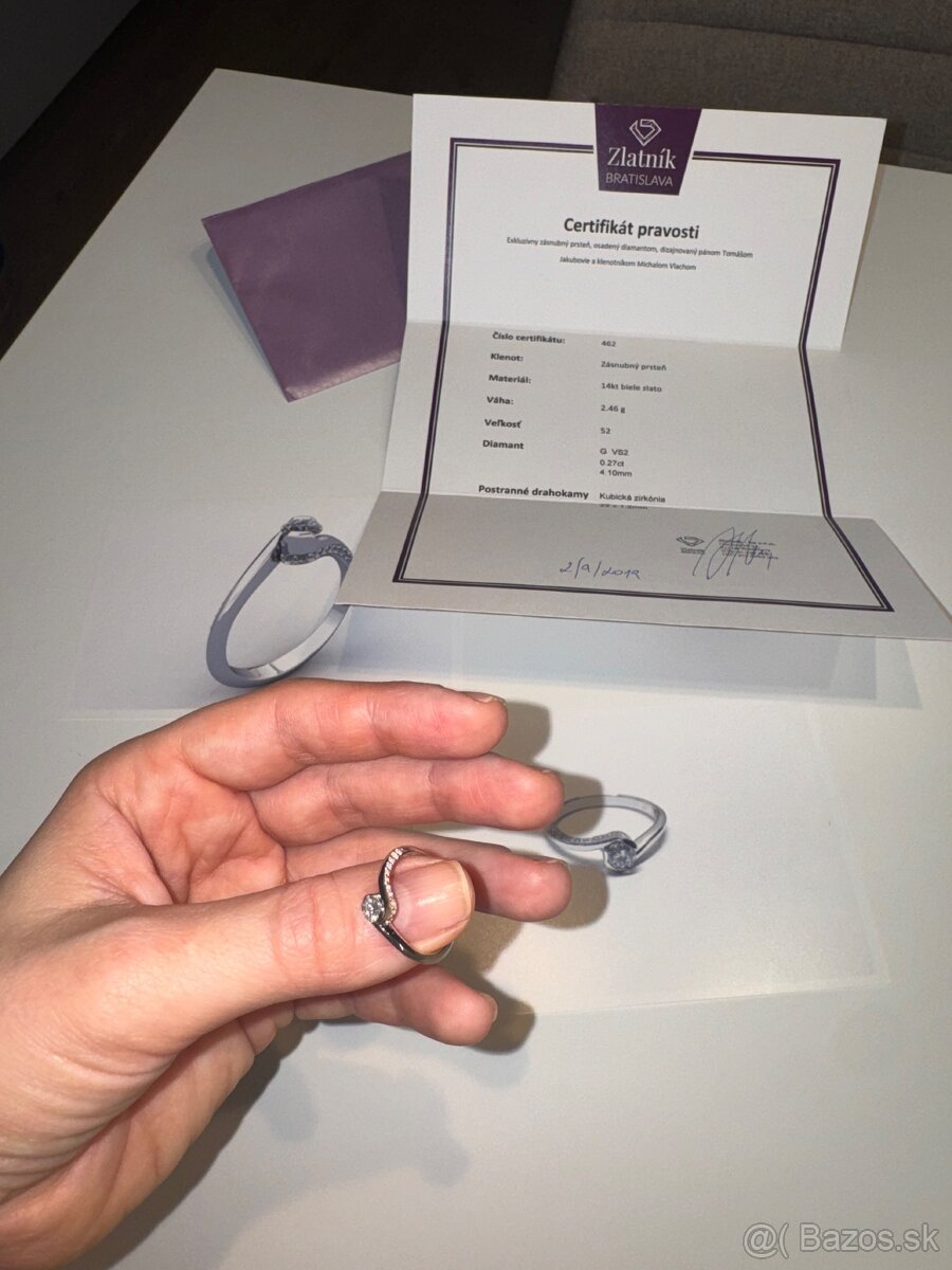 Diamantový prsteň - 8