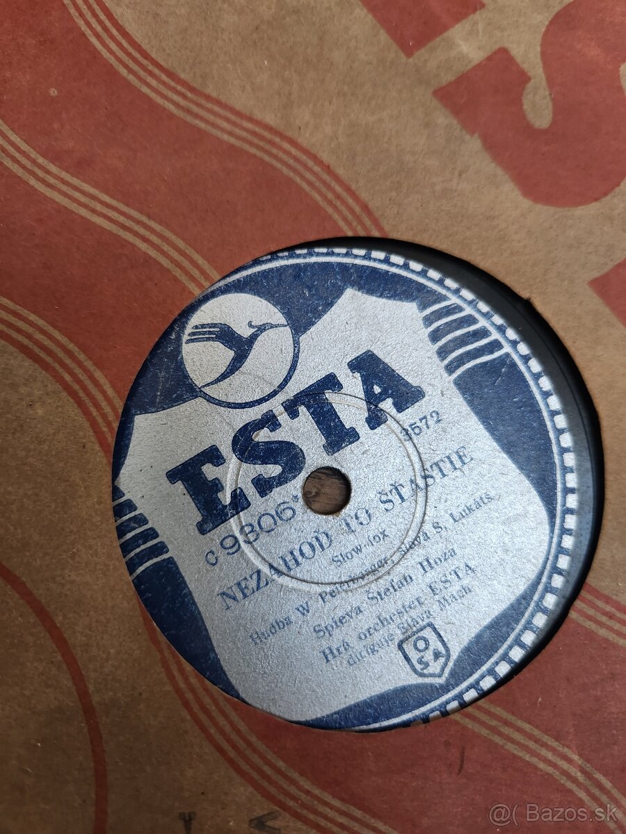 Gramofonove platne 8ks Ceskoslovensko - 8