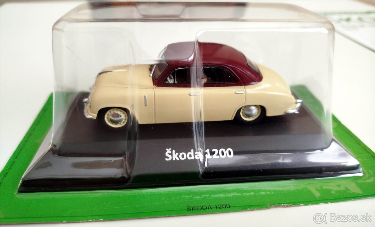 Deagostini Škoda 110R a Škoda 1200 sedan 1:43 - 8