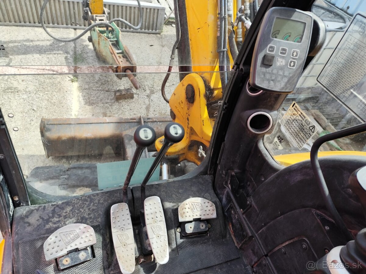 Bager JCB 8085. Klima, 2x lyžica, kosačka. - 8