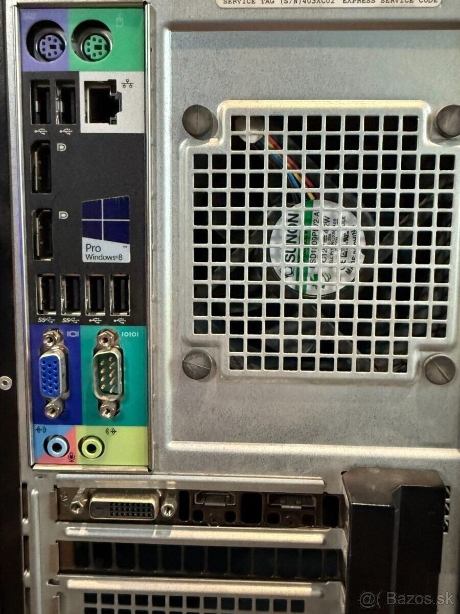 Herný počítač i5‑4570/8GB RAM/RX 560/250 SSD + 500 HDD - 8