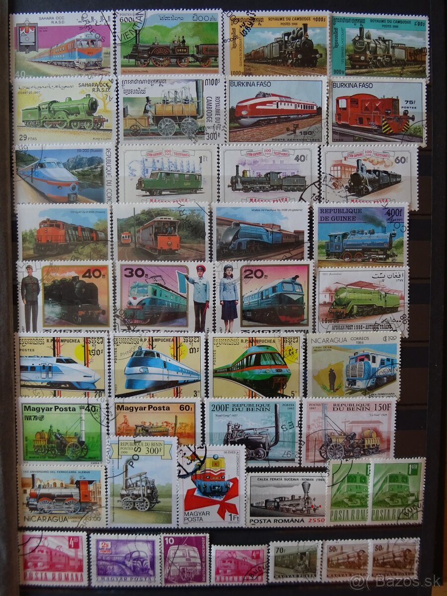 Pekná zbierka známok DOPRAVA - 8