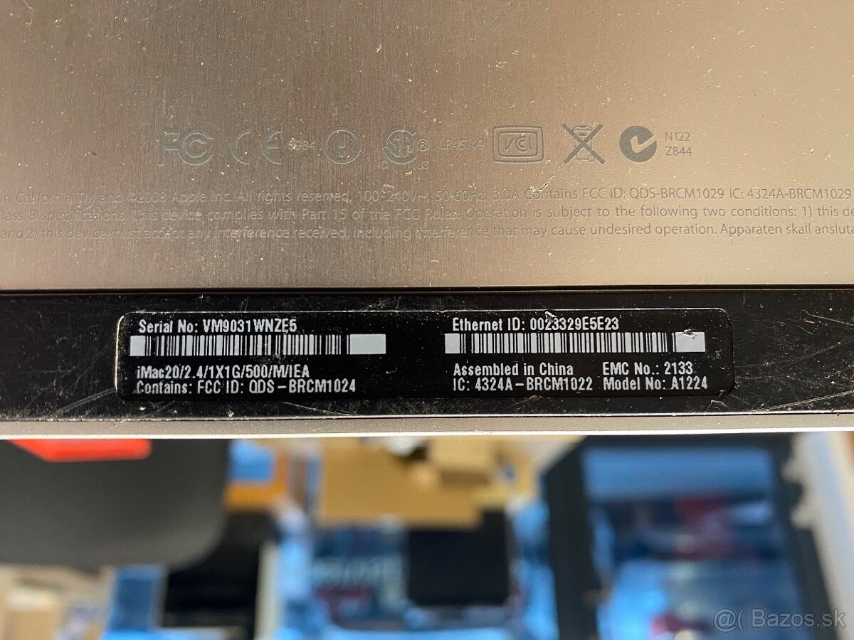 Apple iMac - nefunkcne - na nahradne diely - 8