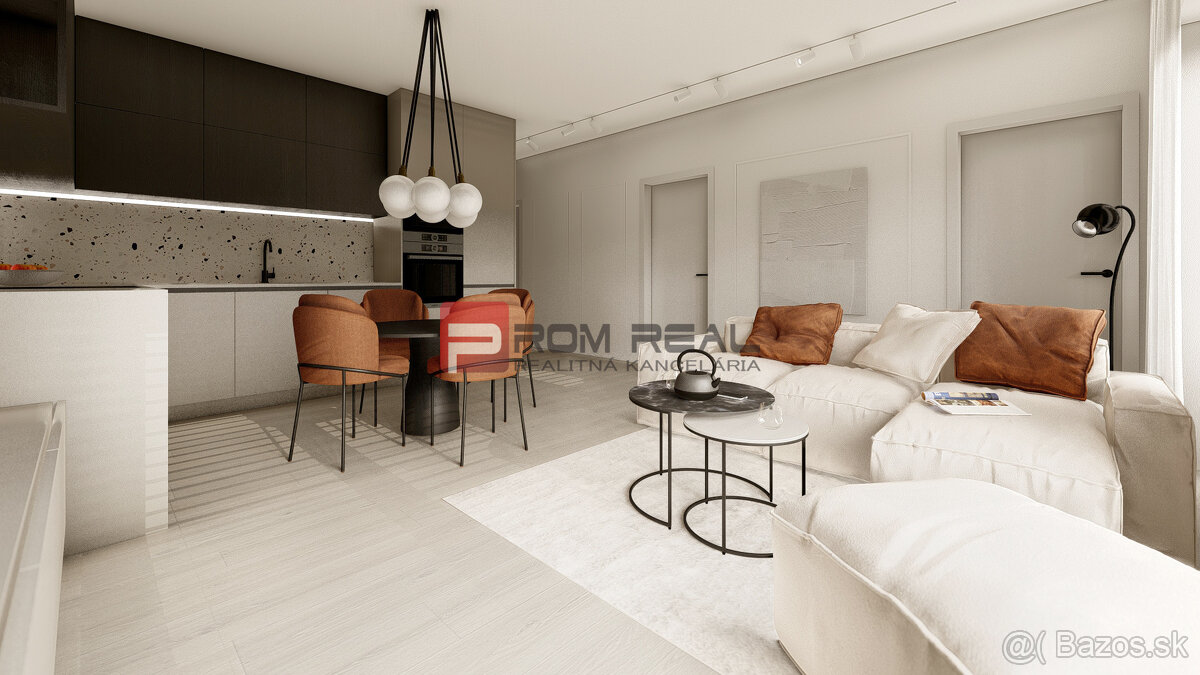 3-izbový byt (65 m²) s loggiou a PARKOVANÍM ZDARMA od 187 99 - 8