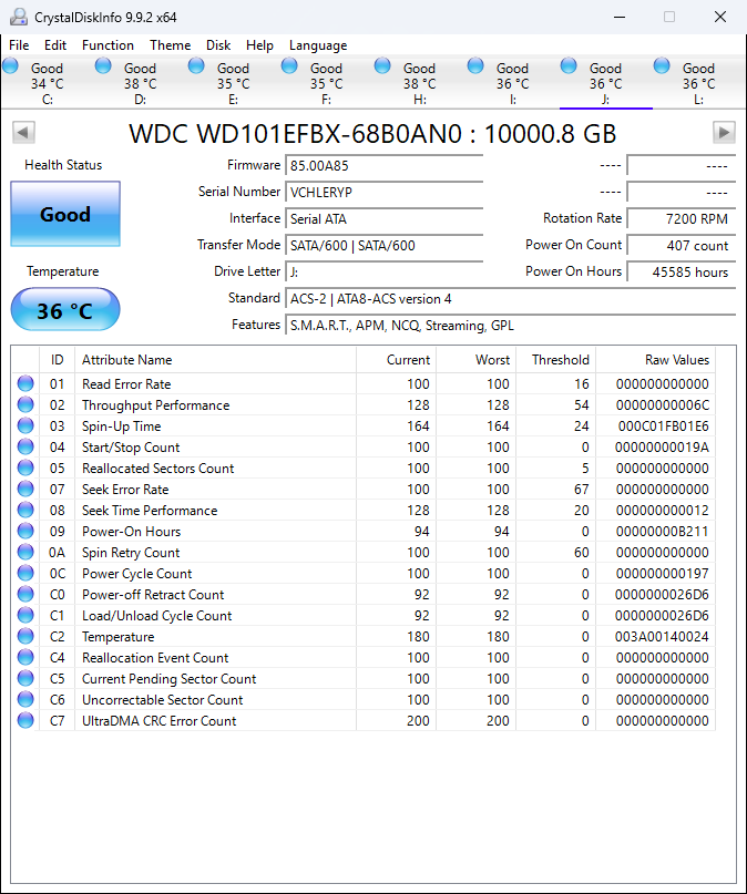 Western Digital WD Red Plus 10TB, 24/7, 512e / 3.5" / SATA - 8