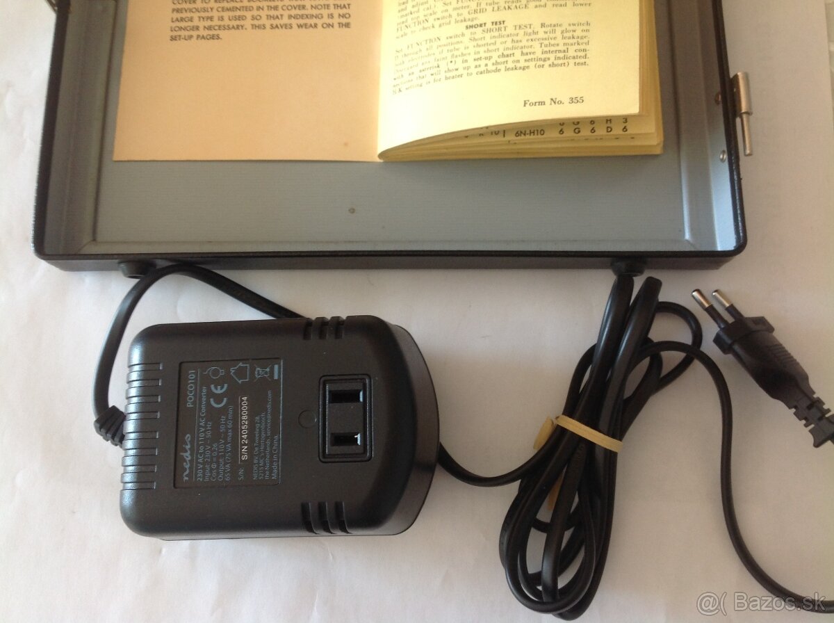 MERAC ELEKTRONIEK " TC 142 SENCORE TUBE CHECKER " - 8