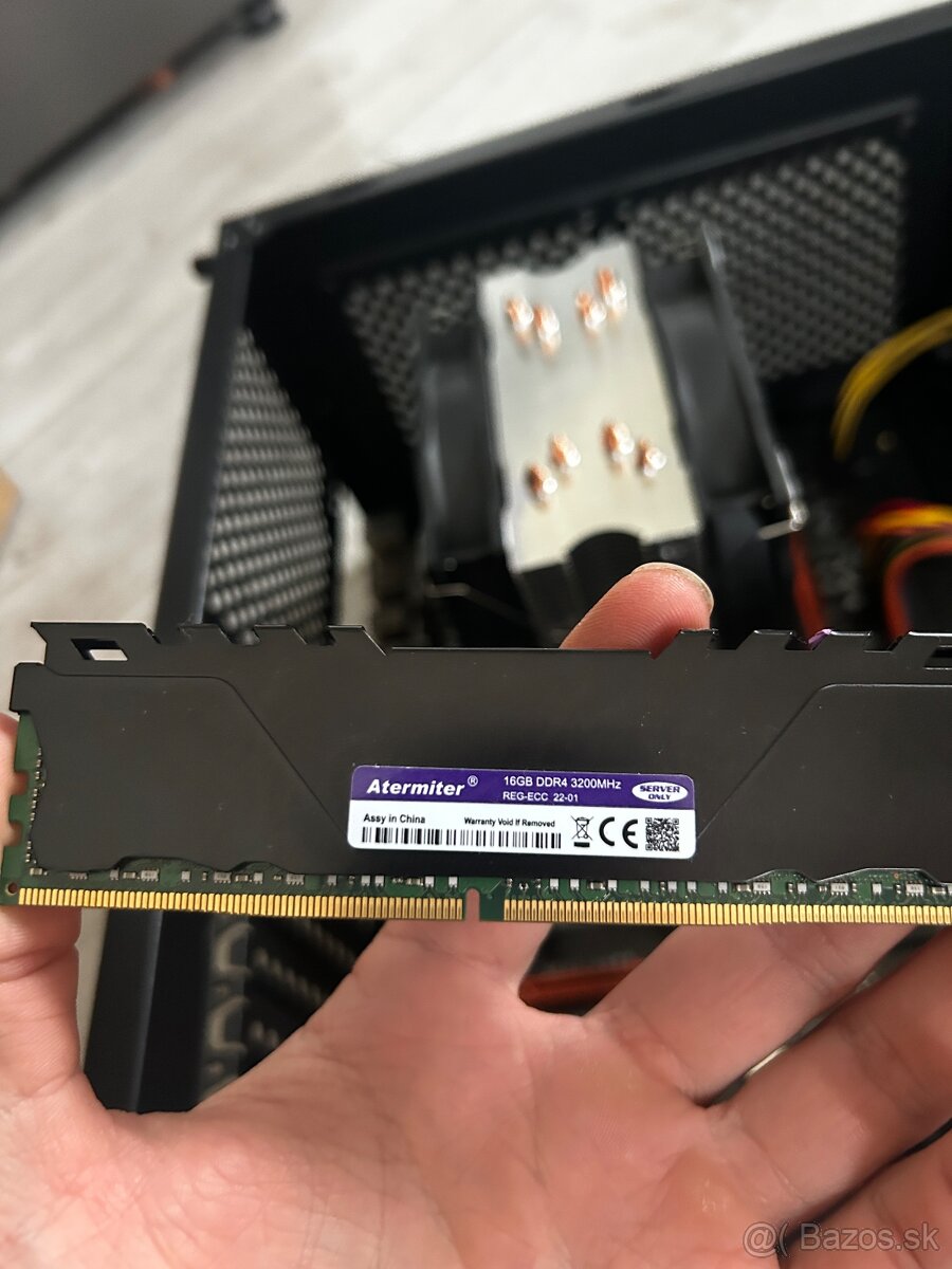 Predám výkonný PC 64GB RAMXeon E5-1650 v4, 64 G - 8