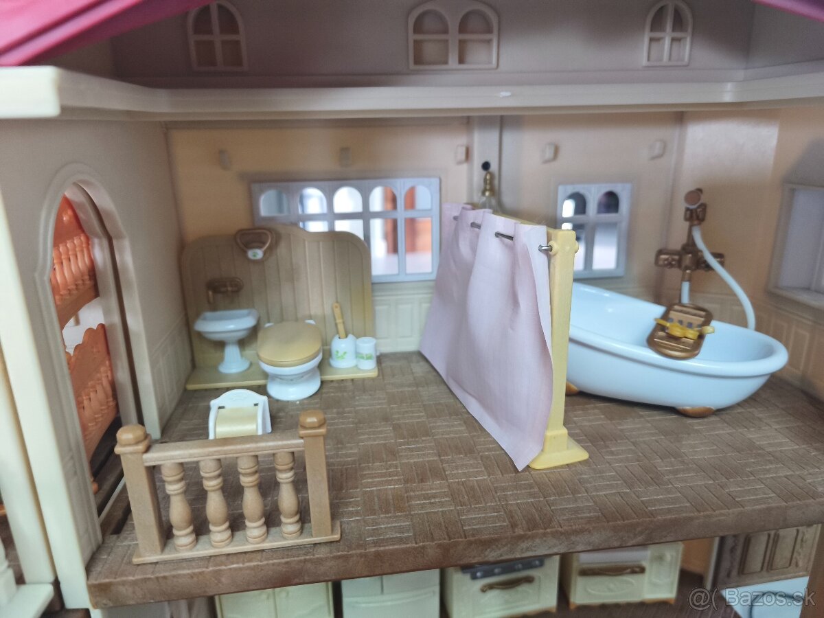 sylvanian families domček a auto - 8