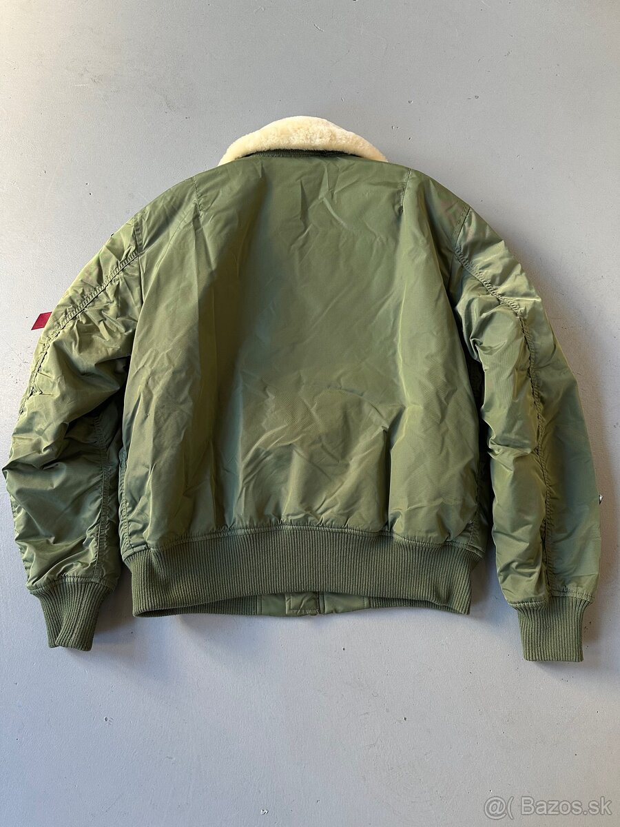 Alpha Industries Bomber Bunda Zelena - 8