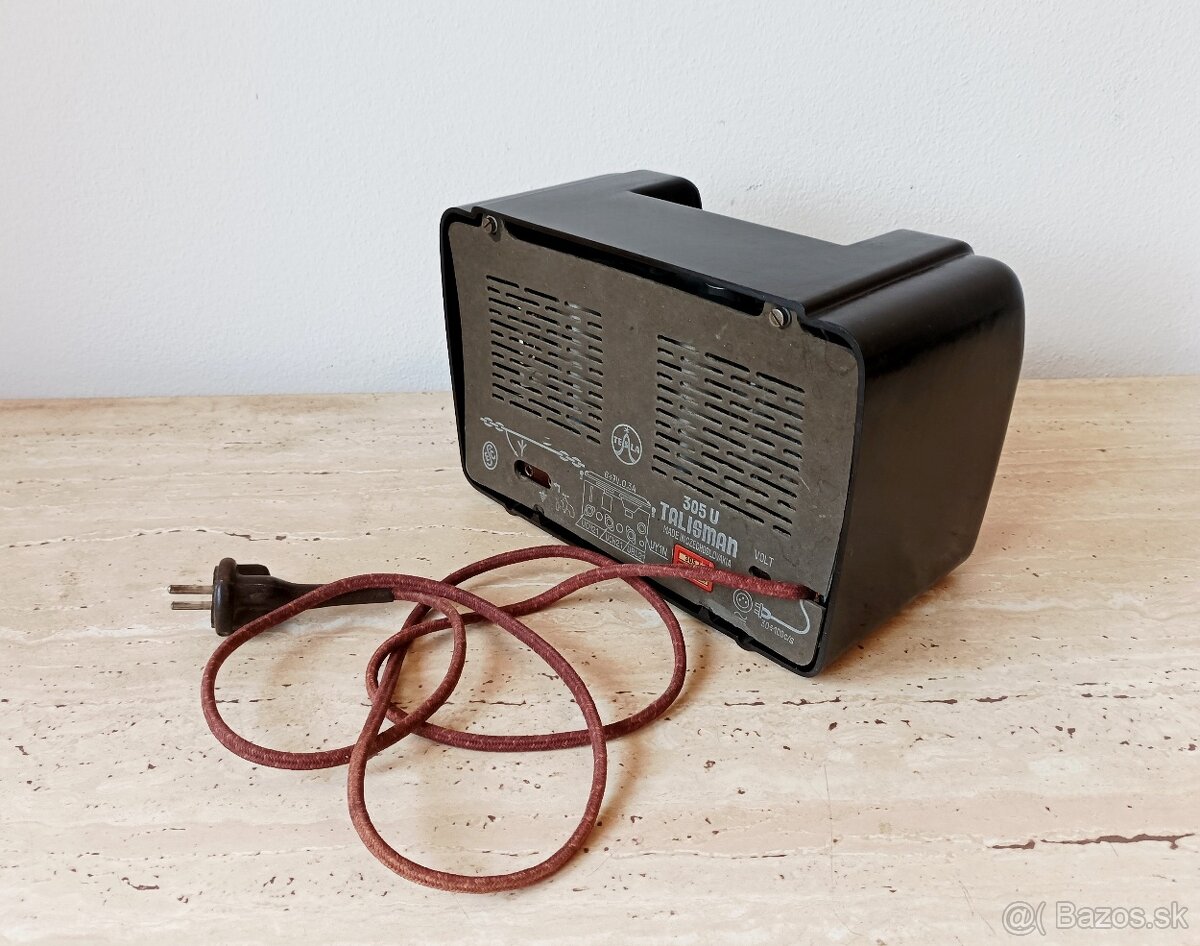 Starožitné rádio Tesla Talisman 305U po kompletní renovaci - 8